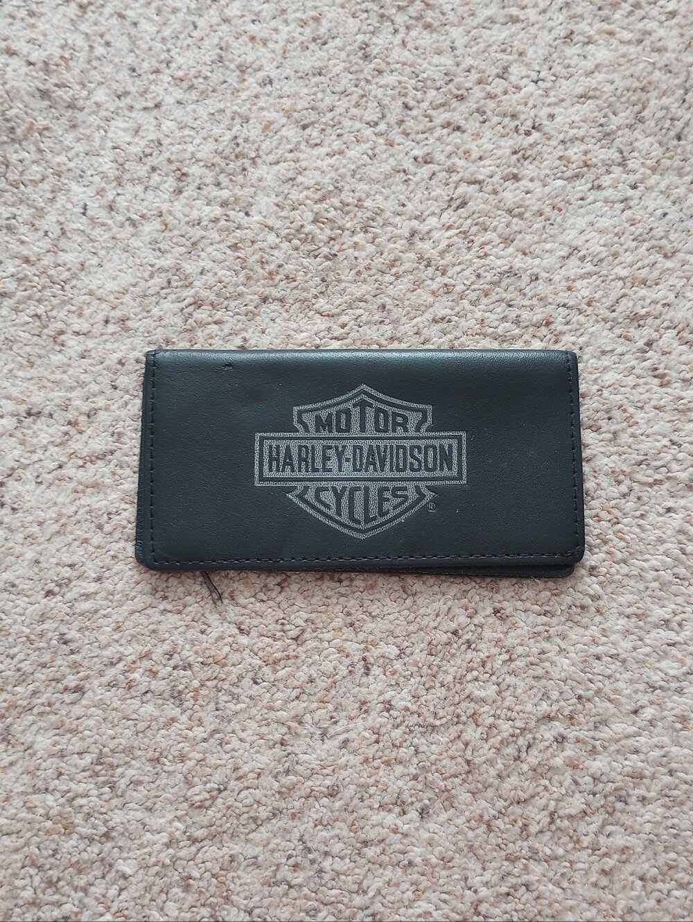 Harley-Davidson Black Genuine Leather Wallet